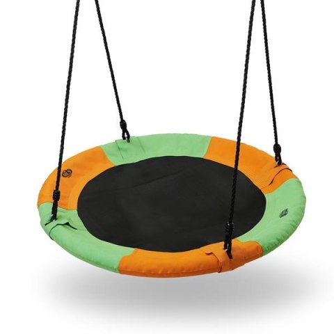 NB5003 BOCIANIE GNIAZDO HUŚTAWKA POMARAŃCZOWO ZIELONY ŚR.90 CM NILS