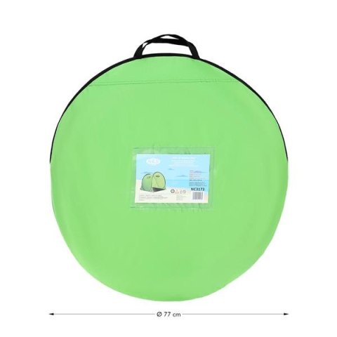 NC3173 ZIELONY NAMIOT PLAŻOWY SAMOROZKŁADAJĄCY PODŁOGA NILS CAMP