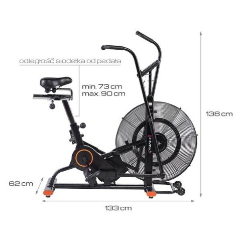MP6548 ROWER STACJONARNY POWIETRZNY HMS MP6548 ROWER STACJONARNY POWIETRZNY HMS