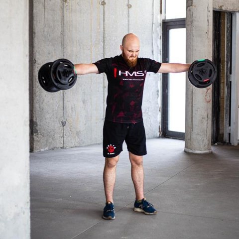 SG40 (2 CZĘŚCI) SZTANGIELKA KOMPOZYT 40 KG HMS