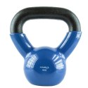 KNV06 BLUE KETTLEBELL ŻELIWNY POKRYTY WINYLEM HMS