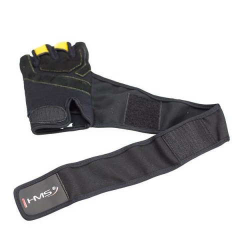 RST01 BLACK/YELLOW ROZM. M RĘKAWICE NA SIŁOWNIĘ HMS RST01 BLACK/YELLOW ROZM. M RĘKAWICE NA SIŁOWNIĘ HMS
