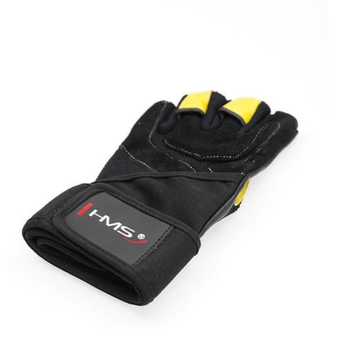 RST01 BLACK/YELLOW ROZM. M RĘKAWICE NA SIŁOWNIĘ HMS RST01 BLACK/YELLOW ROZM. M RĘKAWICE NA SIŁOWNIĘ HMS