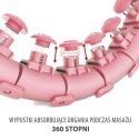 ZESTAW HULA HOP HHW01 PINK Z WYPUSTKAMI I OBCIĄŻNIKIEM HMS + PAS BR163 RED