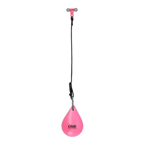 ZESTAW HULA HOP OHA02 PINK Z WYPUSTKAMI I OBCIĄŻNIKIEM ONE FITNESS + PAS BR160
