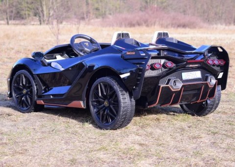 ORYGINALNE LAMBORGHINI SIAN NA AKUMULATOR, WERSJA Z MIEJSCEM DLA RODZICA/QLS6988