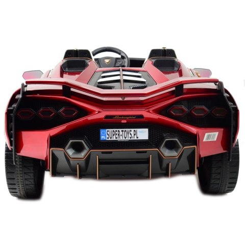 ORYGINALNE LAMBORGHINI SIAN NA AKUMULATOR, WERSJA Z MIEJSCEM DLA RODZICA/QLS6988