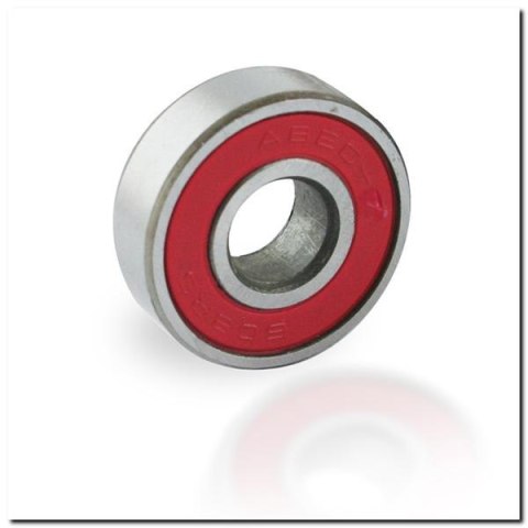 ABEC-7 RS CZERWONE CHROME ŁOŻYSKA (8 szt) OPAK. METAL NILS EXTREME