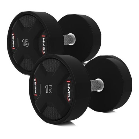 HPC SET ZESTAW HANTLI POLIURETANOWYCH 2 x 2.5 - 25 KG CPU (275 KG) HMS