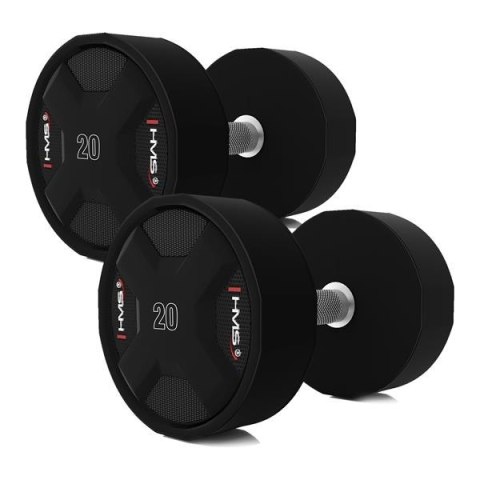 HPC SET ZESTAW HANTLI POLIURETANOWYCH 2 x 2.5 - 25 KG CPU (275 KG) HMS