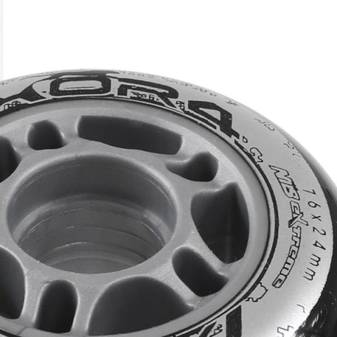 PU 76x24 82A CZARNE KÓŁKA (4 szt.) NILS EXTREME