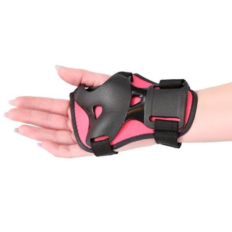 H110 ROZM. M CIEMNY RÓŻ ZESTAW OCHRANIACZY