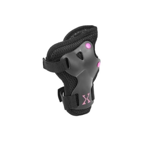 H320 CZARNO-RÓŻOWY ROZM. M ZESTAW OCHRANIACZY NILS EXTREME