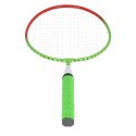NRZ051 STEEL / ZESTAW DO BADMINTONA 2 RAKIETY + LOTKI + PIŁECZKI JUNIOR NILS