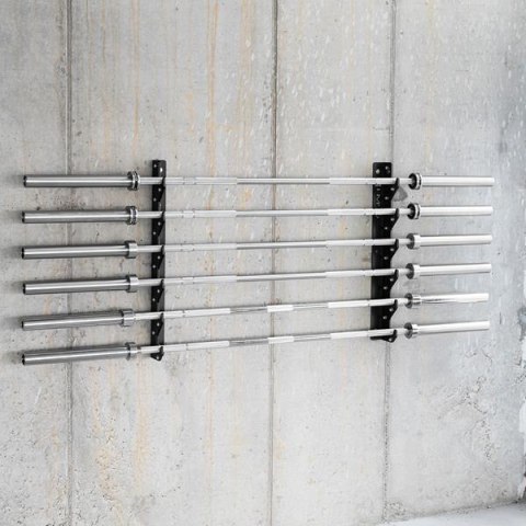 STR46 WIESZAK UCHWYT PRZYŚCIENNY NA GRYFY OLIMPIJSKIE COMMERCIAL HMS