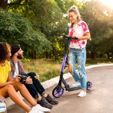 HM124T VIOLET HULAJNOGA Z HAMULCEM TARCZOWYM NILS EXTREME