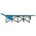 NC2701 ŁÓŻKO POLOWE NIEBIESKIE 188 CM NILS CAMP