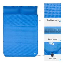 NC4060 NIEBIESKI MATA SAMOPOMPUJĄCA DWUOSOBOWA Z PODUSZKĄ NILS CAMP