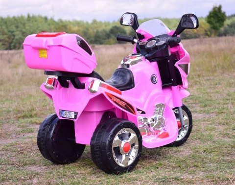 Samochód Super-Toys Różowy,