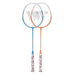 ALUMTEC 55K ZESTAW RAKIET DO BADMINTONA + LOTKI 3 SZT WISH