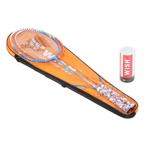 ALUMTEC 55K ZESTAW RAKIET DO BADMINTONA + LOTKI 3 SZT WISH