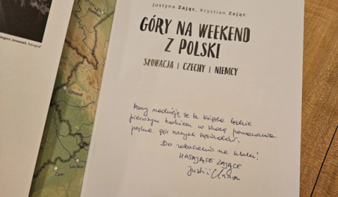 Góry na weekend z Polski – Hasające Zające wydanie z autografem Góry na weekend z Polski – Hasające Zające wydanie z autografem