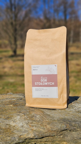 Kawa Gór Stołowych – kawa ziarnista 600 g