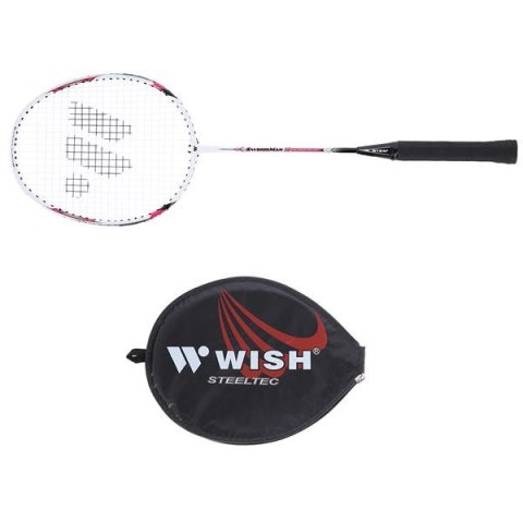 STEELTEC 9 RAKIETA DO BADMINTONA CZERWONA WISH