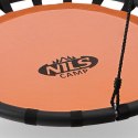NB5034 BOCIANIE GNIAZDO HUŚTAWKA POMARAŃCZOWE ŚR.100 CM NILS