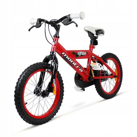 Rower dziecięcy SIrox Montra Ignite koło 16 " czerwony