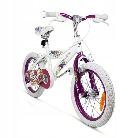 Rower dziecięcy SIrox Montra Style koło 16 " biały Rower dziecięcy SIrox Montra Style koło 16 " biały