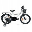 Rower dziecięcy SIrox Pirate 18" koło 18 " biały