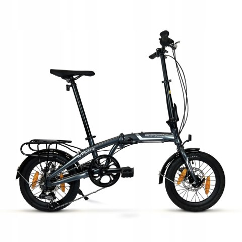 Rower składany SIrox 16" FOLDING rama aluminium 15 cali koło 16 " grafitowy