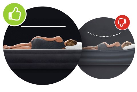 Materac dmuchany 191x99x25 cm jednoosobowy INTEX 64757