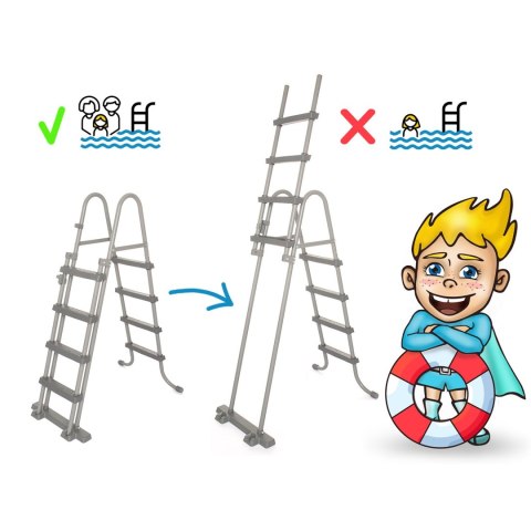 Basen ogrodowy stelażowy 366 x 122 cm 18w1 Bestway 56420