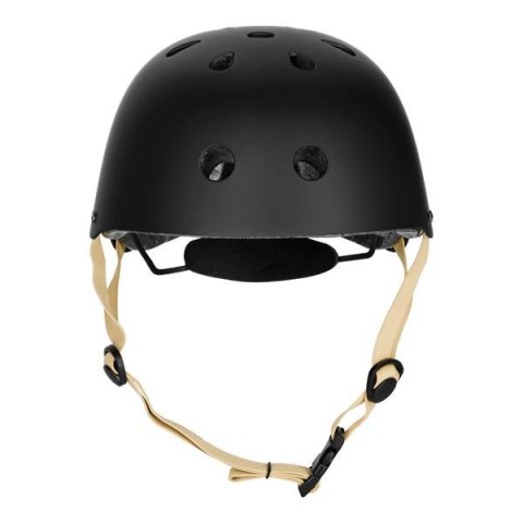 MTW001-1 KASK CZARNO-BEŻOWY ROZM. M(55-58CM) NILS EXTREME