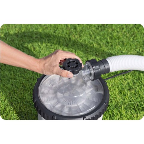 Pompa filtrująca do basenu 5678 l/h + kulki filtrujące Bestway 58870