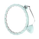 HHM14 HULA HOP GREEN Z MAGNESAMI I OBCIĄŻNIKIEM + LICZNIK HMS