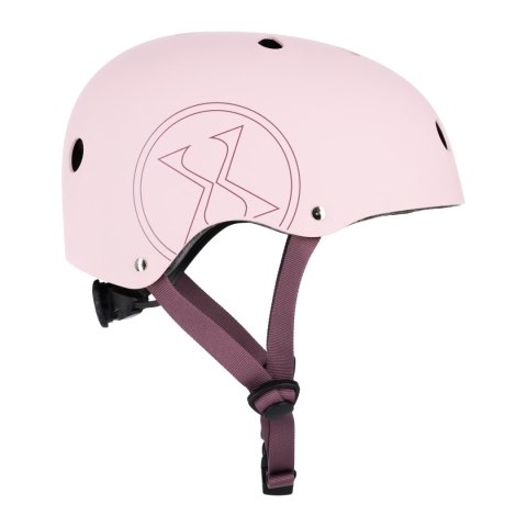 MTW001-1 KASK CIEMNO-RÓŻOWY ROZM. M(55-58CM) NILS EXTREME