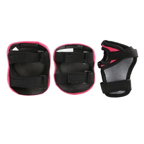 MTW01+H210 RÓŻOWY ROZM. XS KASK Z OCHRANIACZAMI ZESTAW NILS EXTREME