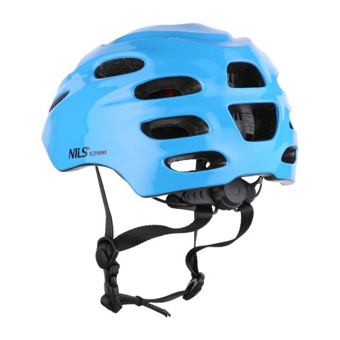 MTW01+H210 ZESTAW KASK Z OCHRANIACZAMI NIEBIESKI ROZM. XS NILS EXTREME