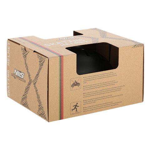 MTW03 CZARNY ROZM. L (54-62 cm) KASK NILS EXTREME