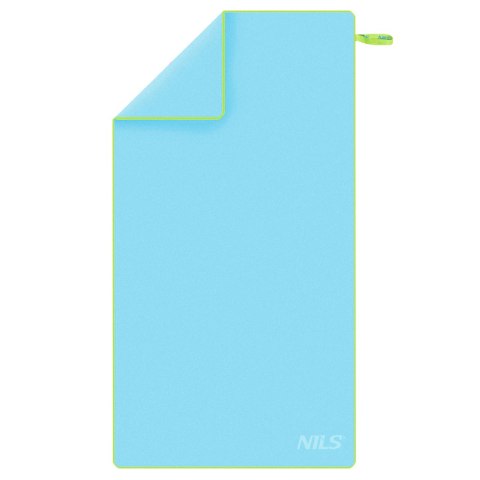 NCR12 RĘCZNIK Z MIKROFIBRY JASNONIEBIESKI 180x100 cm NILS