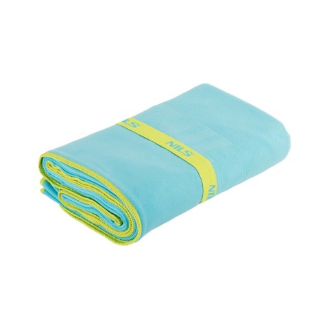 NCR12 RĘCZNIK Z MIKROFIBRY JASNONIEBIESKI 180x100 cm NILS