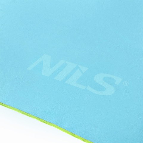 NCR12 RĘCZNIK Z MIKROFIBRY JASNONIEBIESKI 180x100 cm NILS