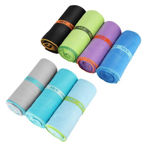 NCR12 RĘCZNIK Z MIKROFIBRY MORSKI 180X100 CM NILS