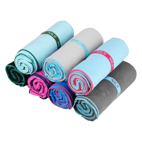 NCR13 CIEMNOSZARY RĘCZNIK Z MIKROFIBRY 200x90 cm NILS