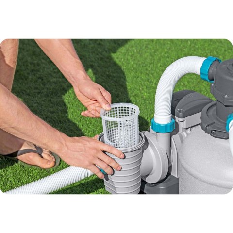 Pompa piaskowa 8327 l/h + piasek 25kg Bestway 58499