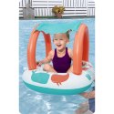Dmuchany ponton dla dzieci pontonik z daszkiem do pływania Bestway