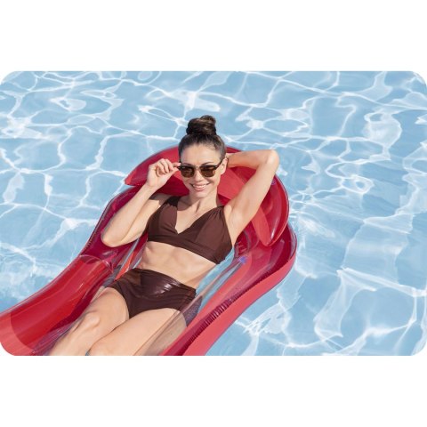 Materac do pływania czerwony Bestway 43103